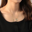 Ladies' Necklace with Pendant G490 21