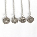 Ladies' Necklace with Pendant G585 6