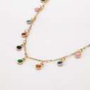 Ladies' Necklace with Pendants D42 4