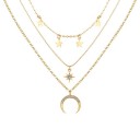 Ladies' Necklace with Pendants G812 15