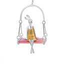 Ladies' Necklace with Rabbit D448 3