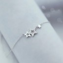 Ladies' Necklace with Stars D839 6