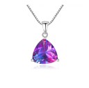 Ladies' Necklace with Topaz G504 1