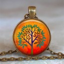Ladies' Necklace with Tree 10