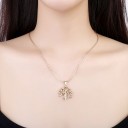 Ladies' Necklace with Tree D383 6