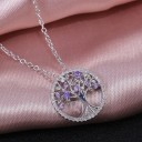 Ladies' Necklace with Tree of Life D699 5