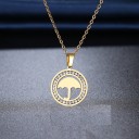 Ladies' Necklace with Umbrella Pendant 2