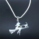 Ladies' Necklace with Witch 7