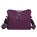 Ladies' Nylon Crossbody Handbag Decorative Strap with Ring Adjustable Wide Strap Zip Fastening 22 x 18 x 11 cm For Every Day 4