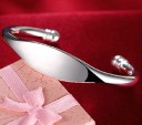 Ladies' Open Bangle Glossy P118 2