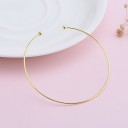 Ladies' Open Bangle with Beads P175 2