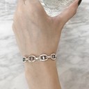 Ladies' Open Bangle with Loops 3