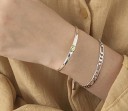 Ladies' Open Bracelet with Smiley 2