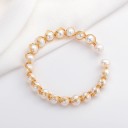 Ladies' Open Pearl Bracelet 2