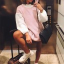 Ladies' Oversized Sweater G407 5