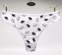 Ladies' Panties with Paw Prints - 5 Pieces 3