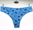 Ladies' Panties with Paw Prints - 5 Pieces 5