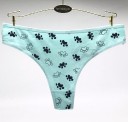 Ladies' Panties with Paw Prints - 5 Pieces 8