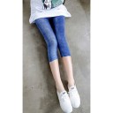 Ladies' Patterned Capri Leggings 5