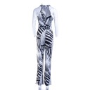 Ladies' Patterned Jumpsuit G180 4