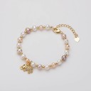 Ladies' Pearl Bracelet with Elephant 2