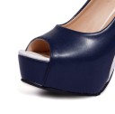 Ladies' Peep-Toe Court Shoes J1127 9