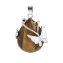 Ladies' Pendant with Stone and Butterfly 4