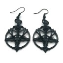 Ladies' Pentagram Drop Earrings 1
