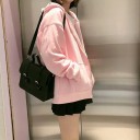 Ladies' Pink Hoodie P2450 3