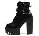 Ladies' Platform Ankle Boots A648 3