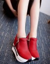 Ladies' Platform Ankle Boots A651 4