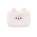 Ladies' Plush Wallet with Animal Face and Ears Embroidered Design Soft Plush Surface Cotton and Polyester 18 x 12 x 5 cm 1