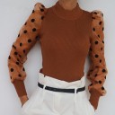 Ladies' Polka Dot Sweater A2943 1