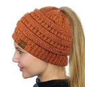 Ladies' Ponytail Beanie J491 9