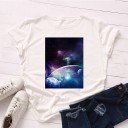 Ladies' Printed T-Shirt B120 18