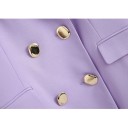 Ladies' Purple Blazer 6