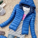 Ladies' Quilted Winter Jacket with Hood Fitted Cut Short Length to Hips Zip Fastening and Side Pockets Warm for Cold Days 4