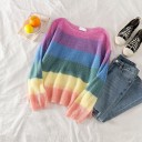 Ladies' Rainbow Sweater A2326 2