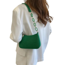 Ladies' Retro Handbag 19 x 5 x 42 cm Stylish Felt Bag with Elongated Shape for Everyday Use 3