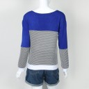 Ladies Reversible Sweater with Lacing J1833 8