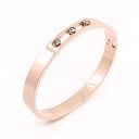 Ladies' Rigid Bracelet with Stones H328 1