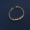 Ladies' Rigid Bracelet with Stones 4