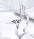 Ladies' Ring Angel Wings D1601 2