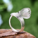 Ladies' Ring with Flower D1003 3