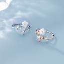 Ladies' Ring with Flower D2192 5