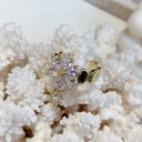 Ladies' Ring with Flower D2902 6