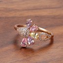 Ladies' Ring with Flower D2979 3
