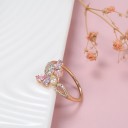 Ladies' Ring with Flower D2979 5
