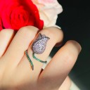 Ladies' Ring with Flower D2993 4