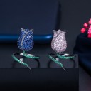 Ladies' Ring with Flower D2993 5